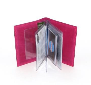Обкладинка для автодокументів DNK Leather DNK Auto H col. Pink Обкладинка для автодокументів DNK Leather DNK Auto H col. Pink